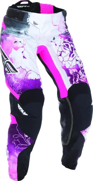 Fly Racing Unisex-Adult Kinetic Women's Race Pants (Pink/Purple, Size 26)