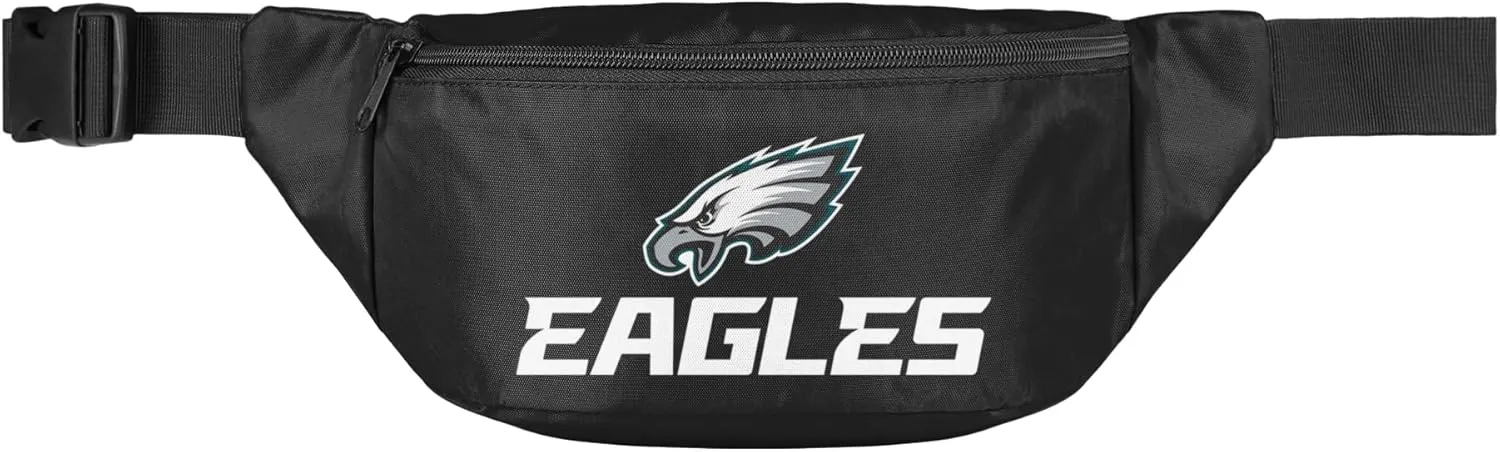 FOCO NFL Team Big Logo Fanny Pack Cooler, Philadelphia Eagles