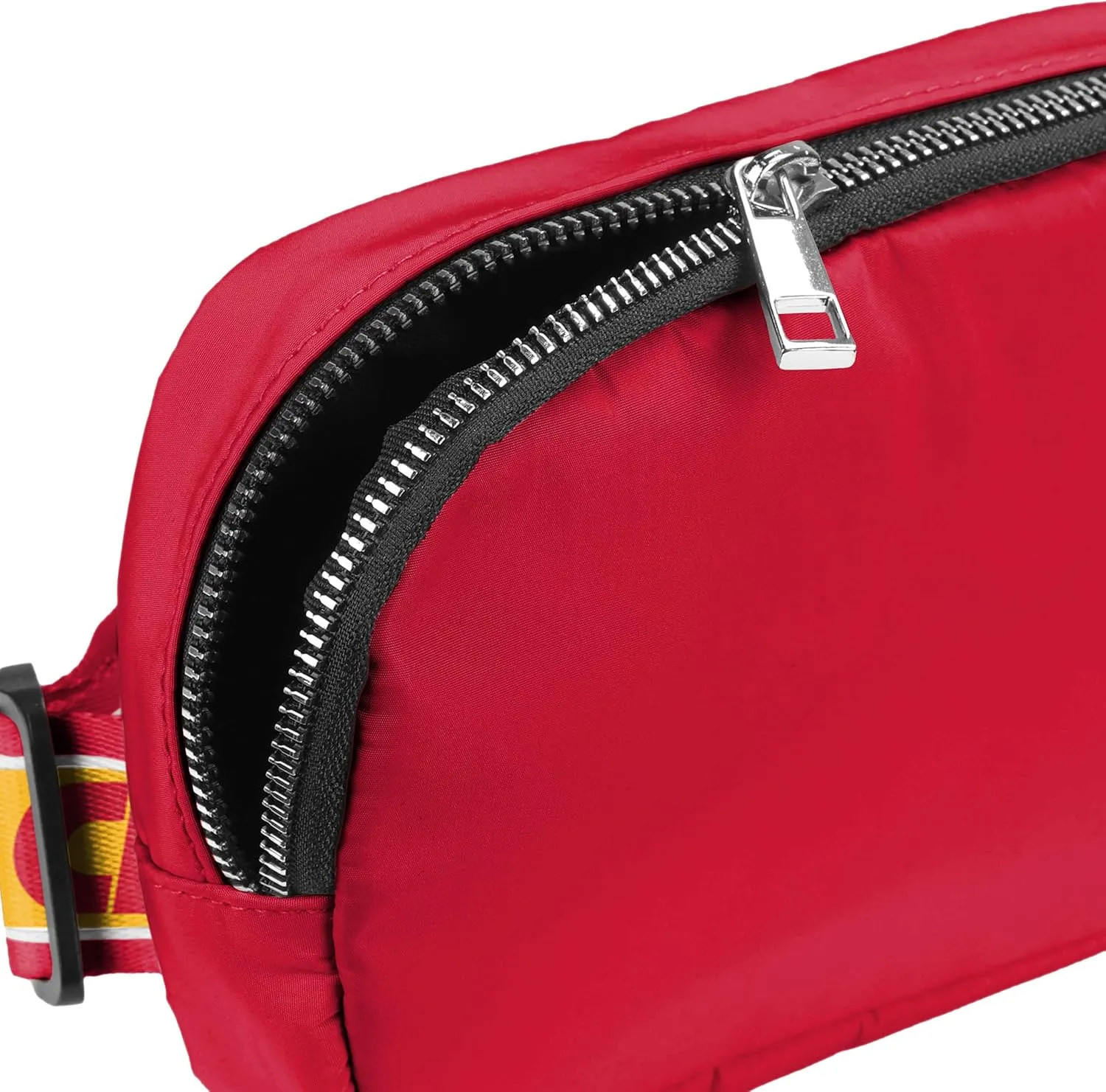 FOCO NFL Unisex-Adult NFL Team Color Wordmark Crossbody Belt Bag