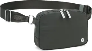 FODOKO Unisex Two-way Zipper Belt Bag