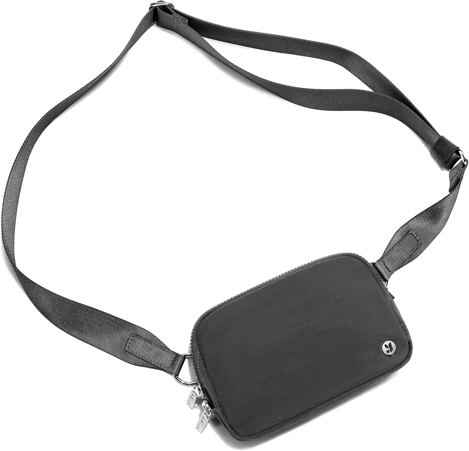 FODOKO Unisex Two-way Zipper Belt Bag