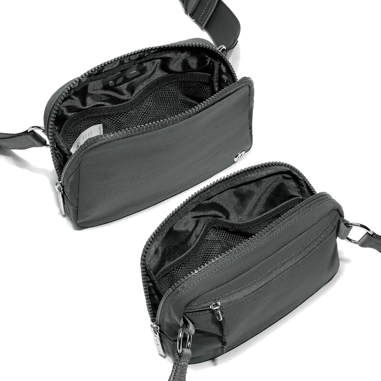 FODOKO Unisex Two-way Zipper Belt Bag