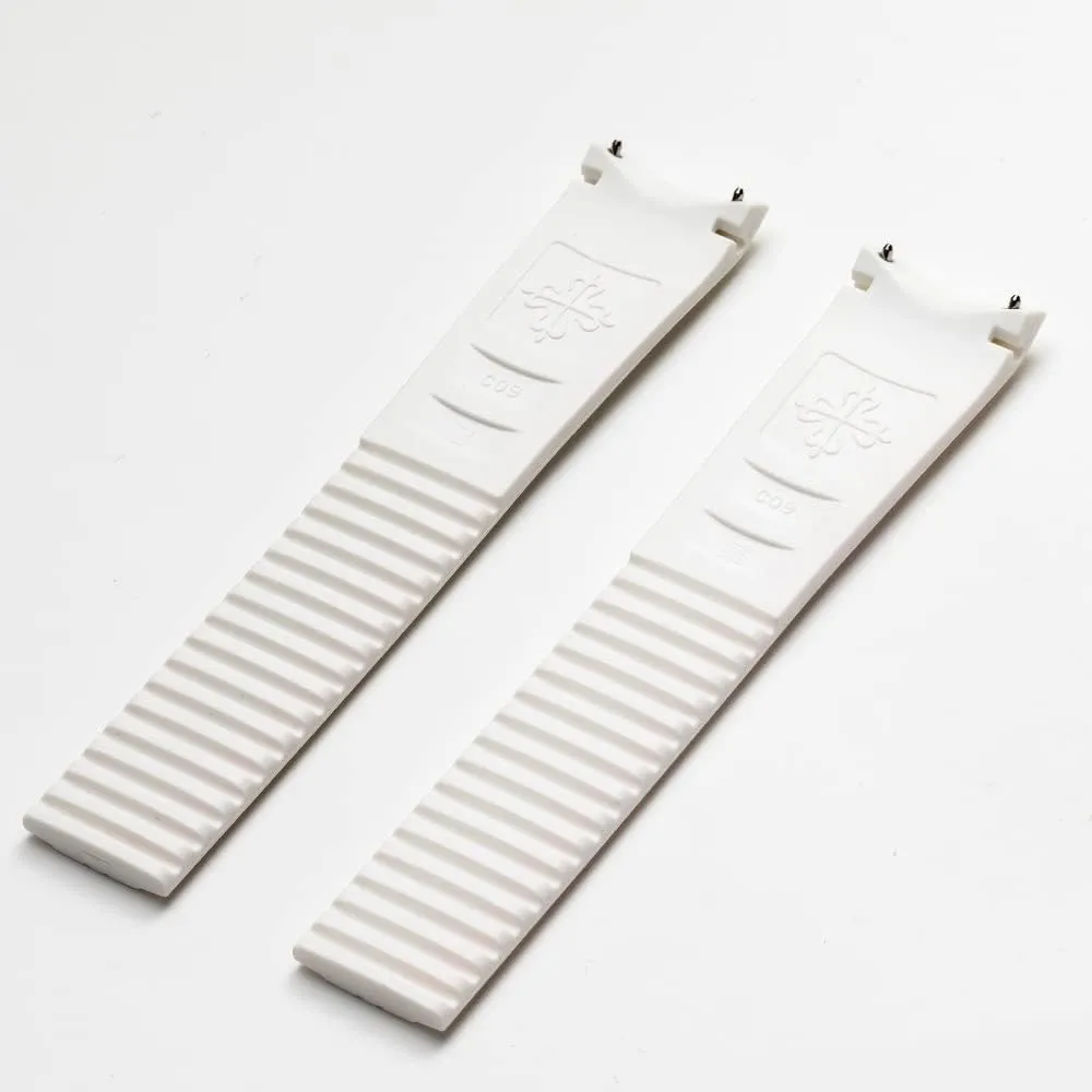 For 5167A-001 Metal Pins Watch Belt 21mm Rubber Watchband