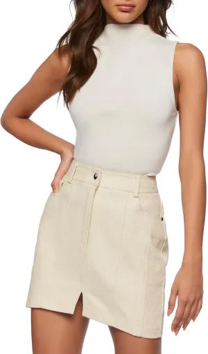 Forever 21 Women's Twill Mini Skirt