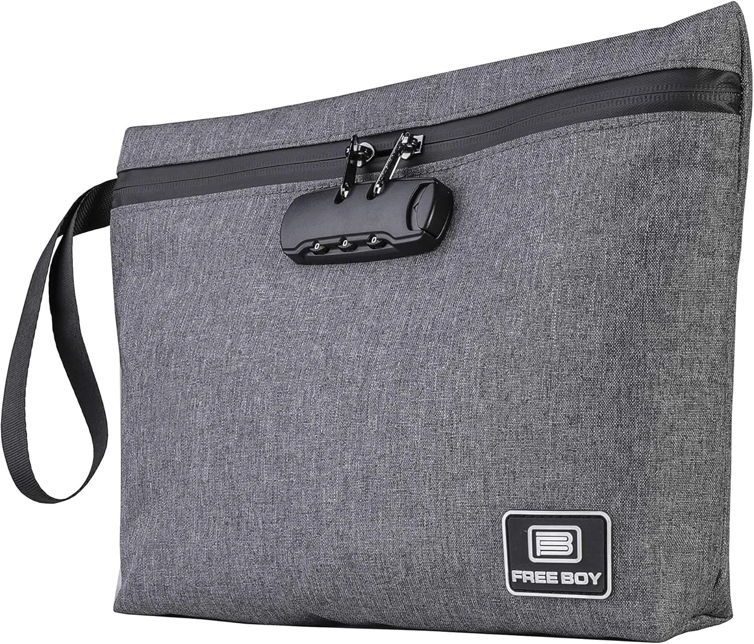 Free Boy Smell Proof Bags 11.8"x8.6"Durable Odor Proof Stash Bag with Combination Lock,Smell Odor Case Container