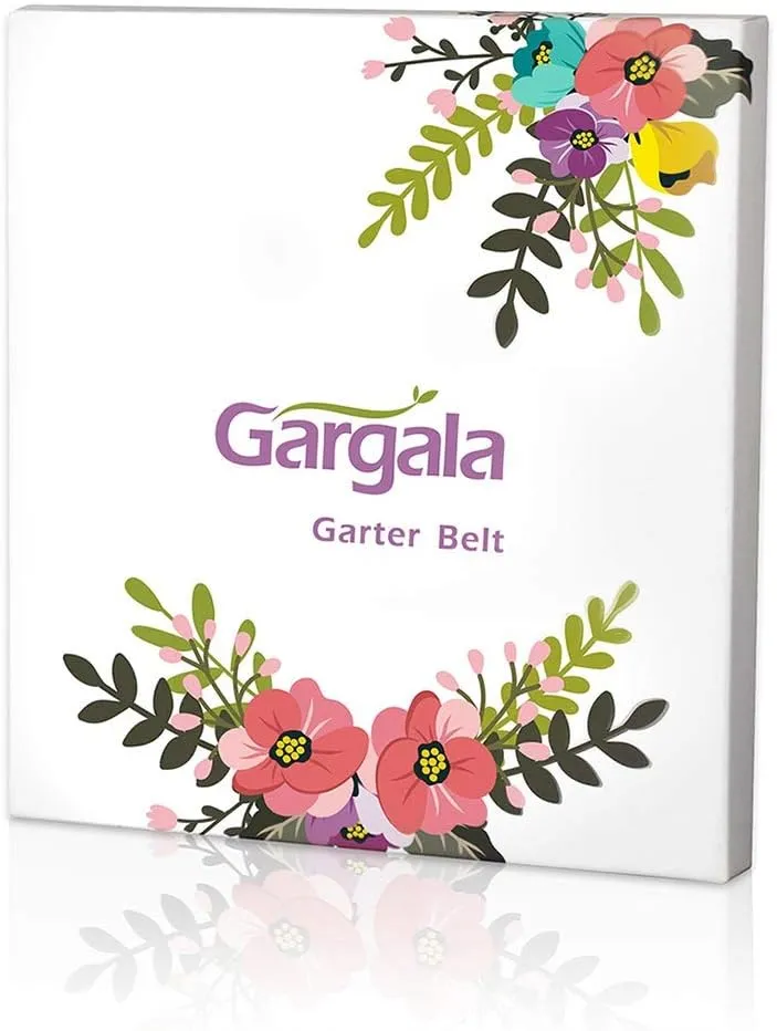 GARGALA Garter belt for Women Simplicity Sexy Socks Suspender for Thigh High Stockings with 4/6 Metal Clips