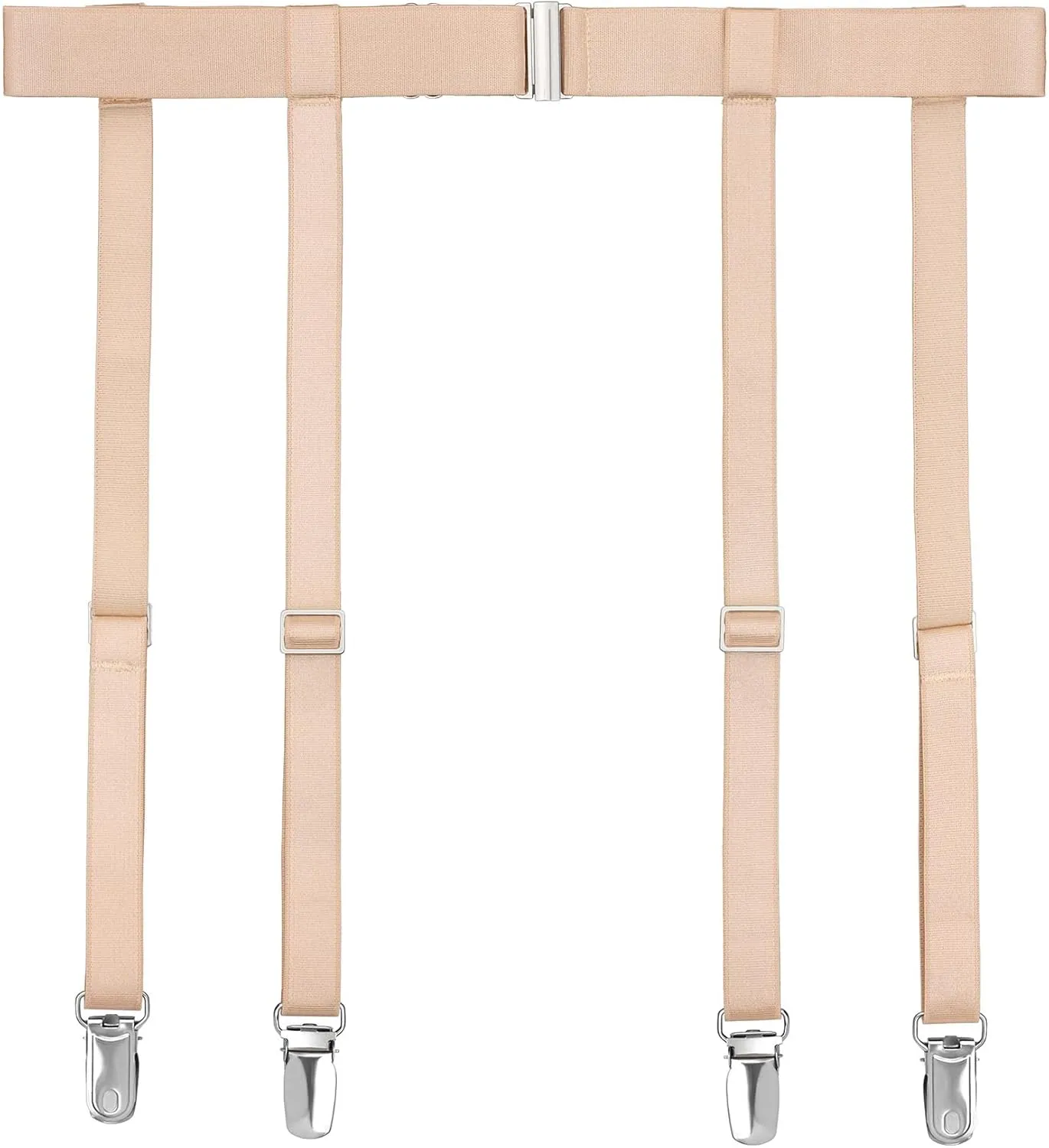 GARGALA Garter belt for Women Simplicity Sexy Socks Suspender for Thigh High Stockings with 4/6 Metal Clips