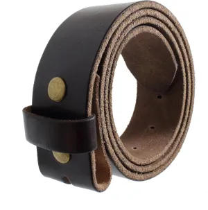 Gelante Genuine Full Grain Leather Belt Strap without Belt Buckle