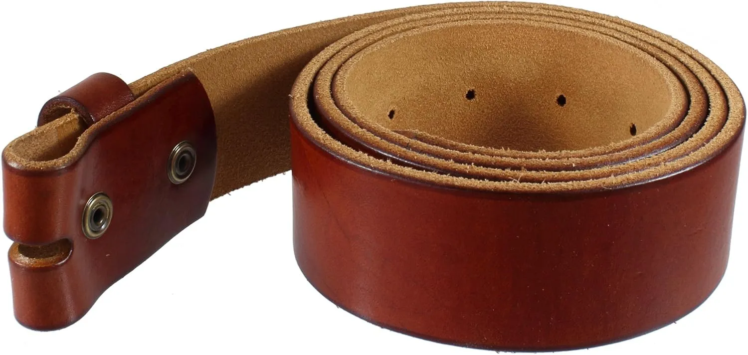 Gelante Genuine Full Grain Leather Belt Strap without Belt Buckle
