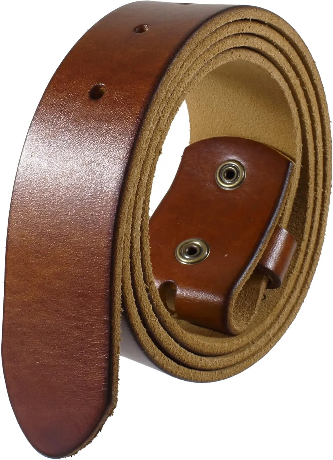 Gelante Genuine Full Grain Leather Belt Strap without Belt Buckle