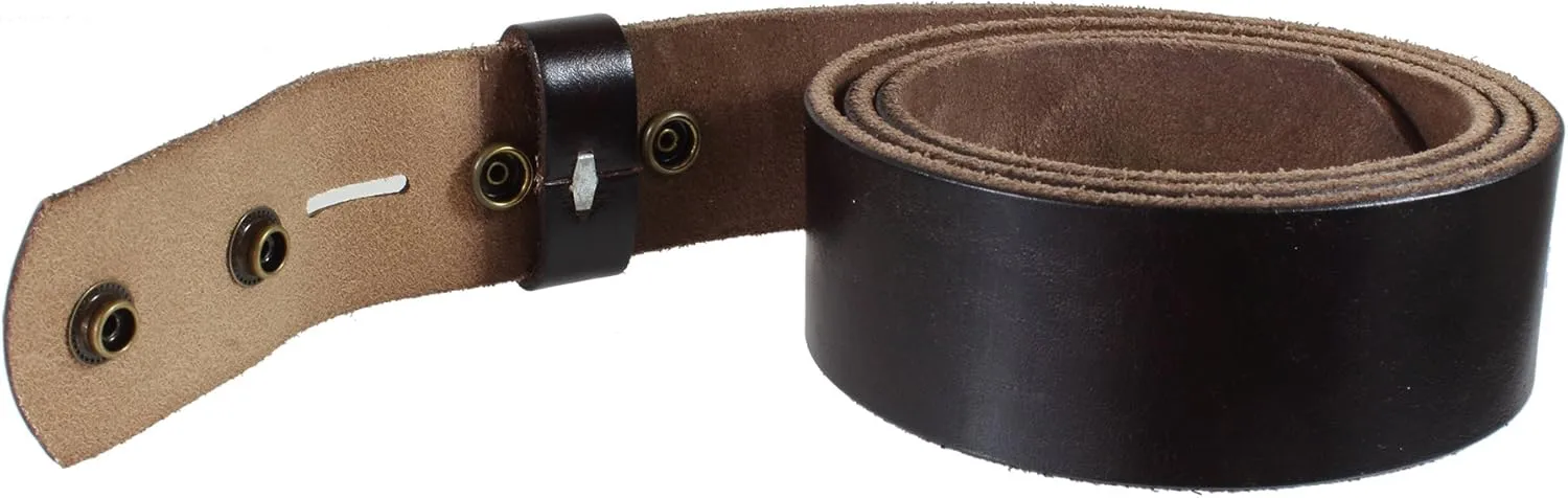 Gelante Genuine Full Grain Leather Belt Strap without Belt Buckle