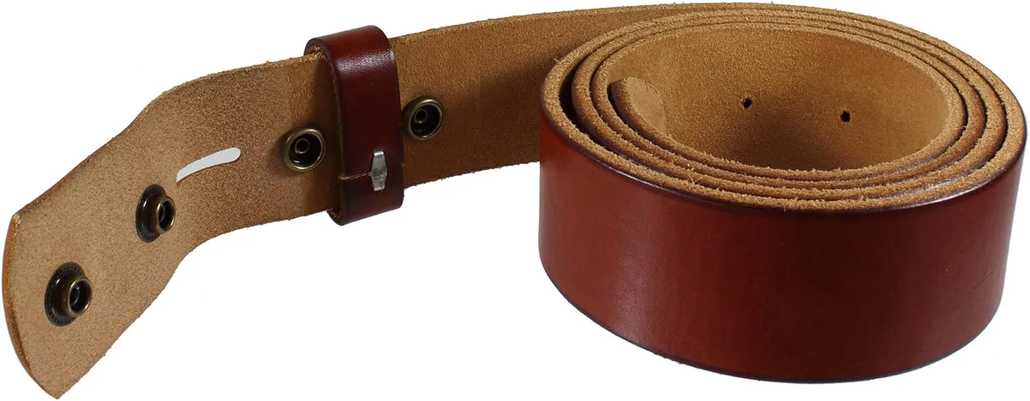Gelante Genuine Full Grain Leather Belt Strap without Belt Buckle