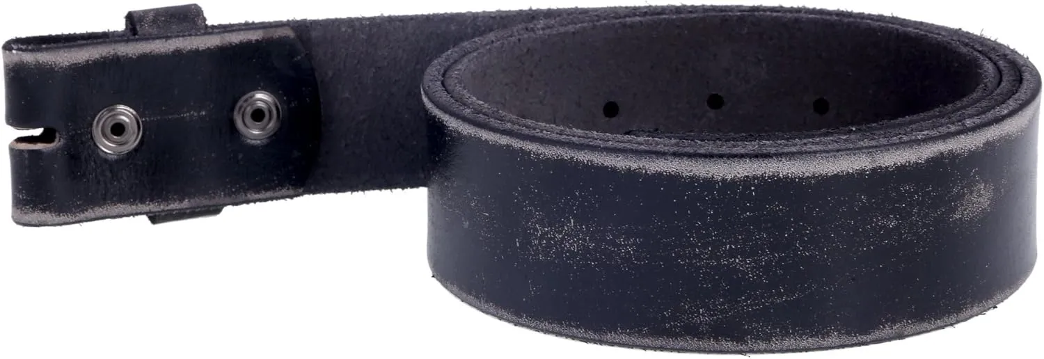 Gelante Genuine Full Grain Leather Belt Strap without Belt Buckle