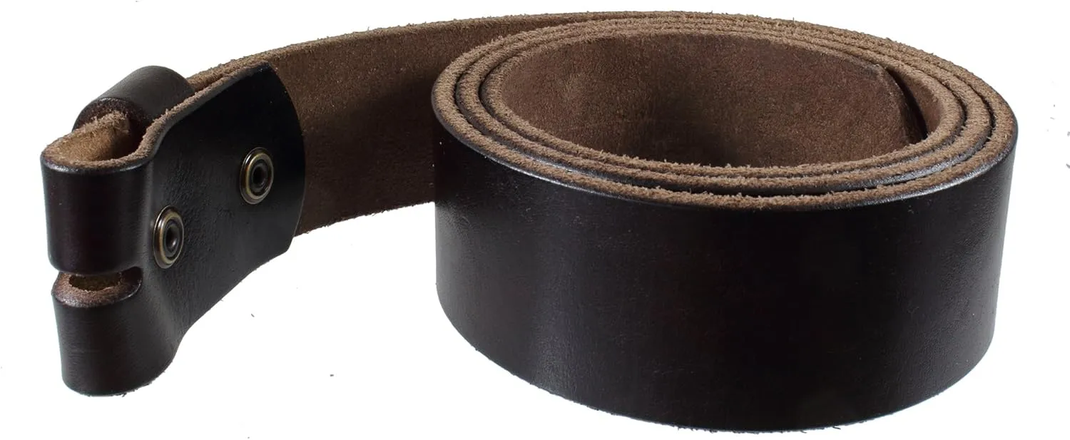 Gelante Genuine Full Grain Leather Belt Strap without Belt Buckle