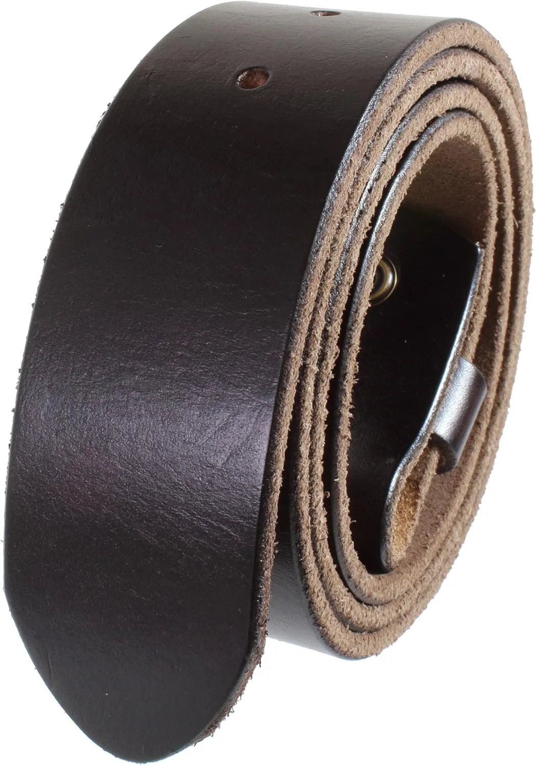 Gelante Genuine Full Grain Leather Belt Strap without Belt Buckle