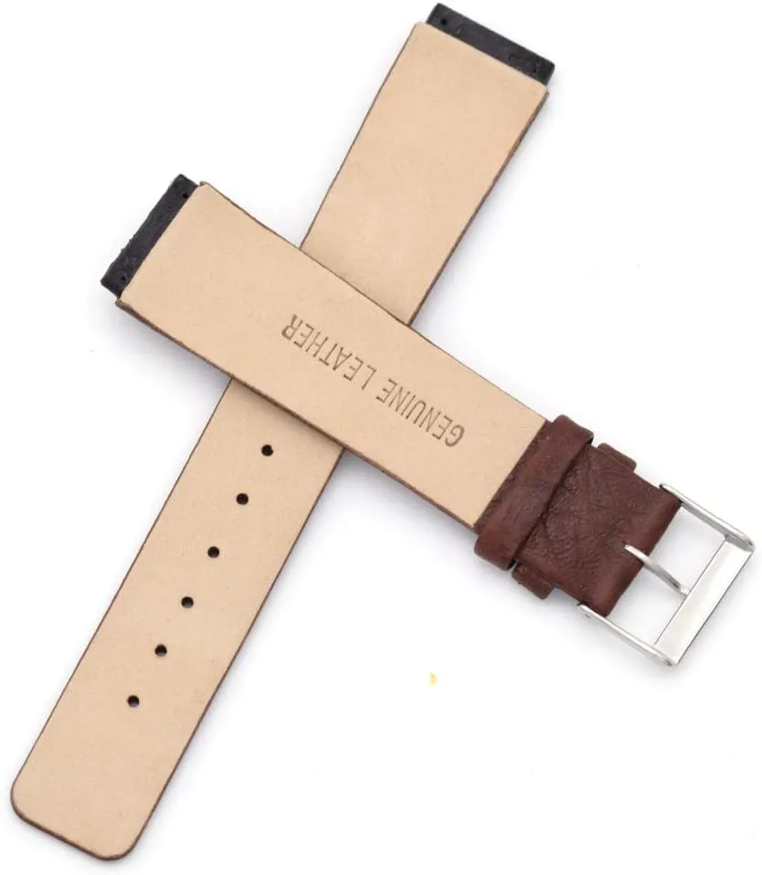 Genuine Leather Watch Strap Replacement for Skagen - 433LGL1, 433LSL1, 433LSLC