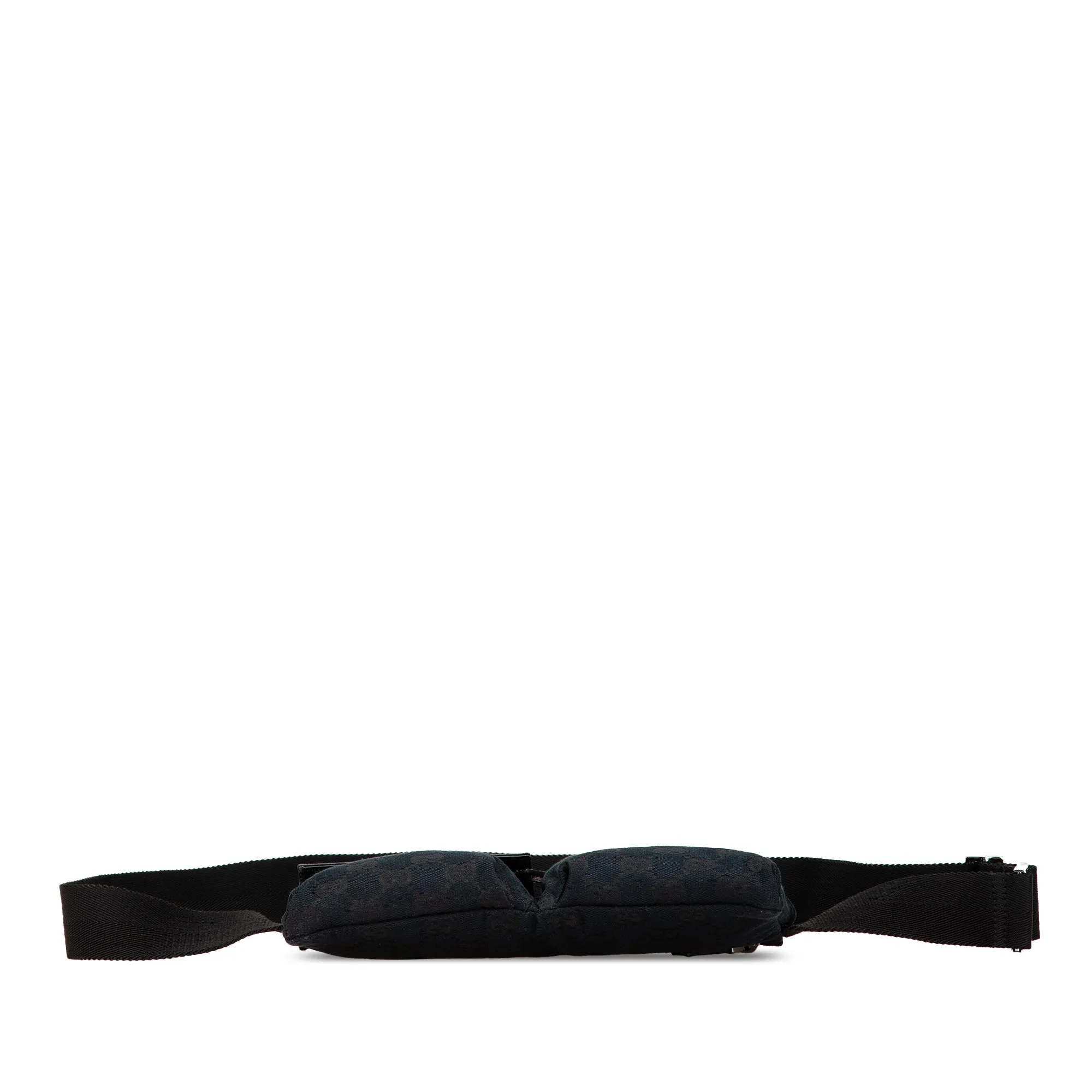 GG Canvas Double Pocket Belt Bag