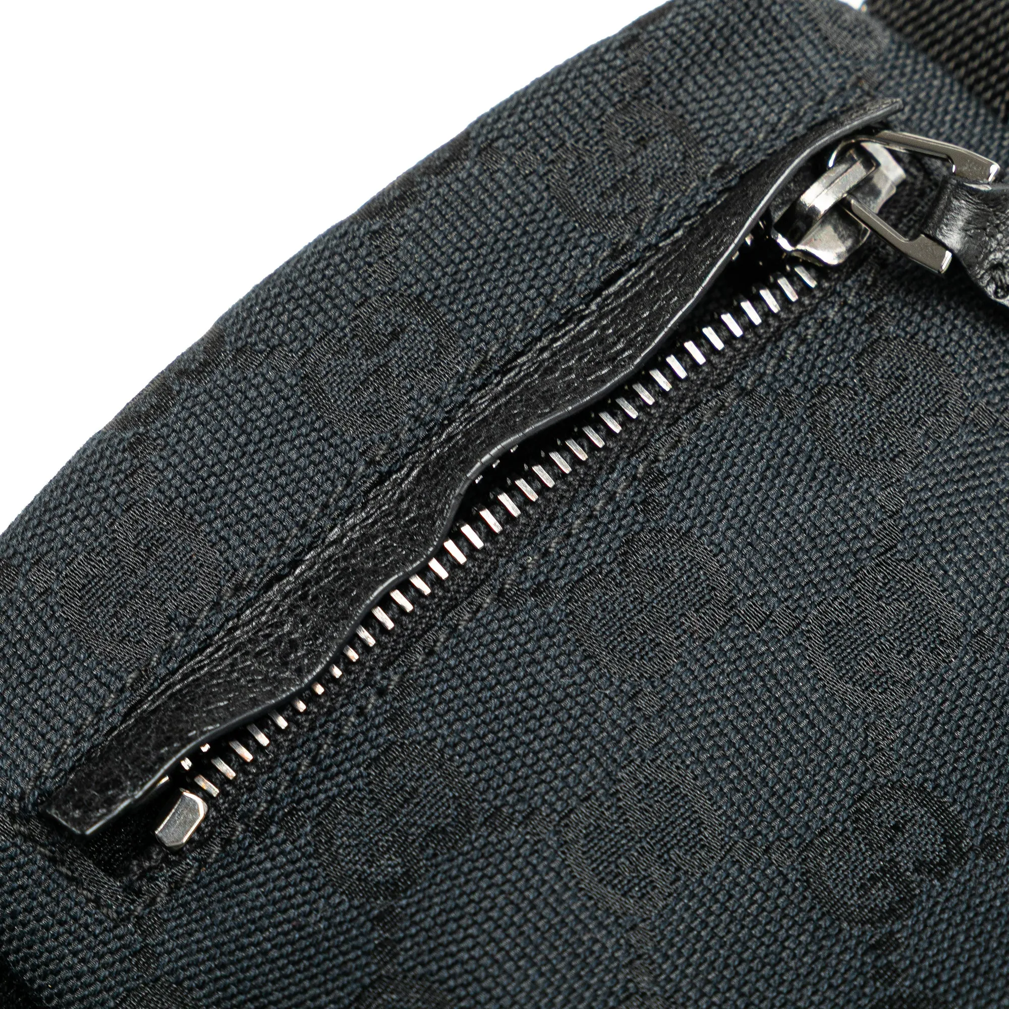 GG Canvas Double Pocket Belt Bag