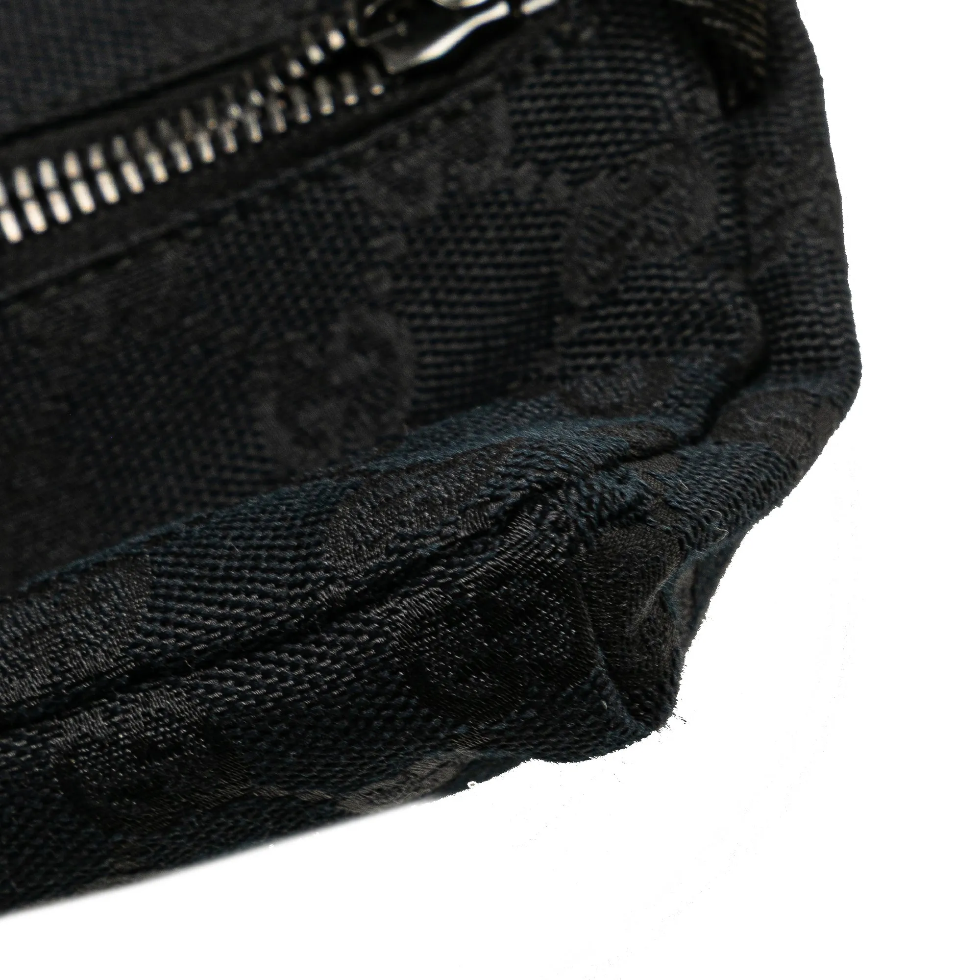 GG Canvas Double Pocket Belt Bag