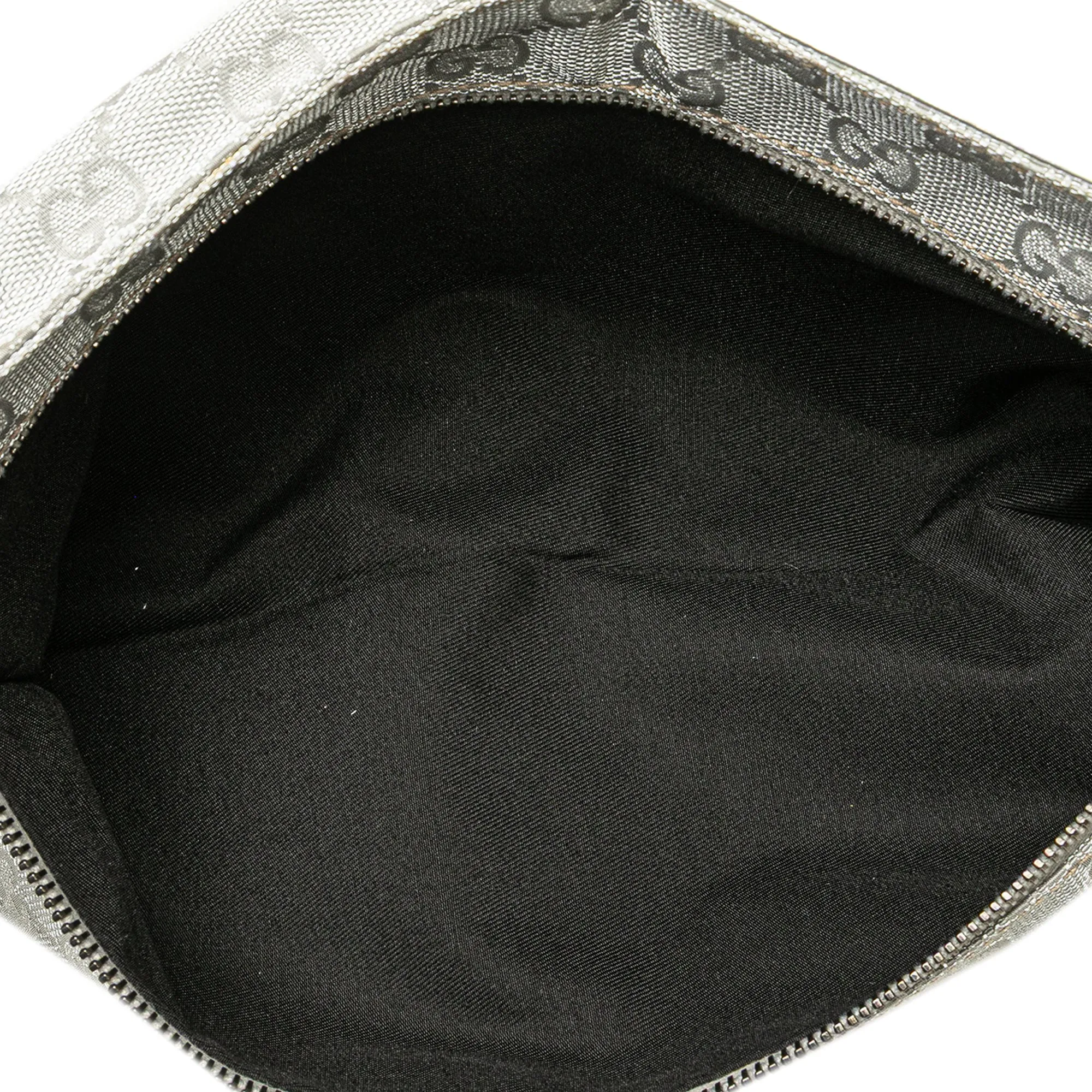 GG Canvas Web Double Pocket Belt Bag