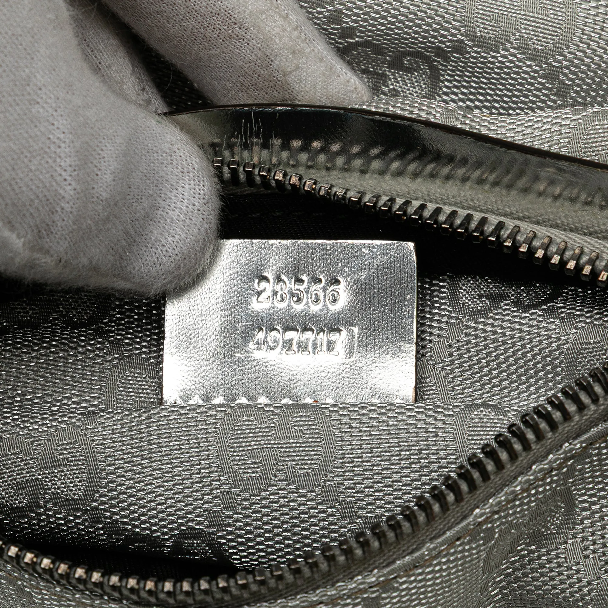 GG Canvas Web Double Pocket Belt Bag