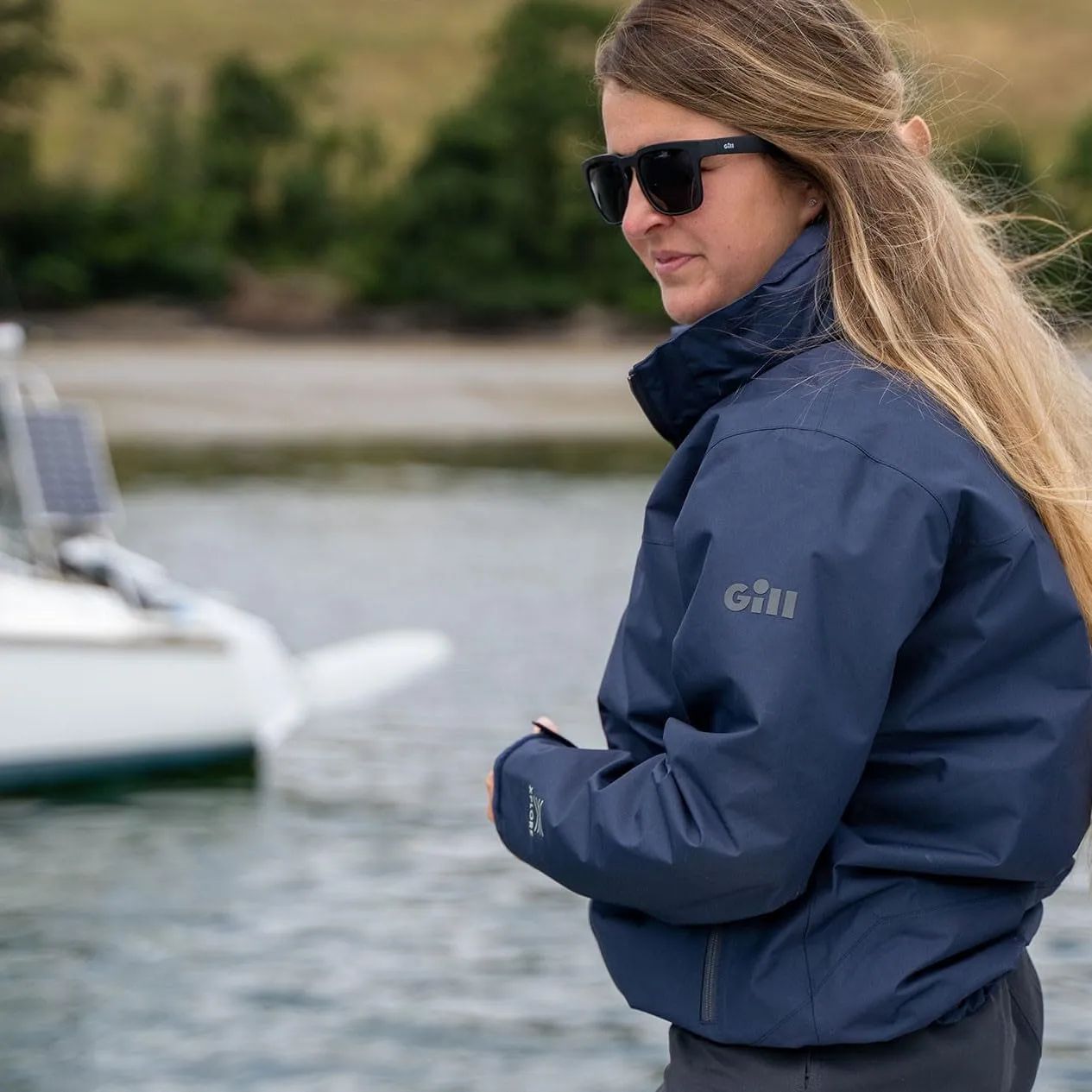Gill Womens Crew Pilot Jacket - Breathable, Waterproof & Windproof