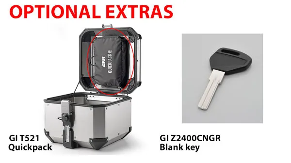 Givi DLM30 Dolomiti Top Box Black 30 lt