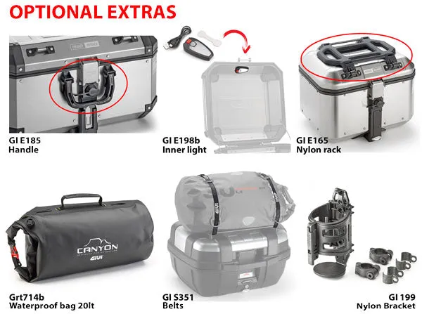 Givi DLM30 Dolomiti Top Box Black 30 lt