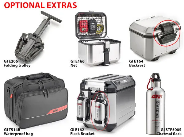 Givi DLM30 Dolomiti Top Box Black 30 lt