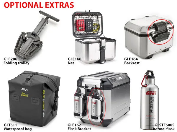 Givi DLM46 Dolomiti Top Box Black 46 lt