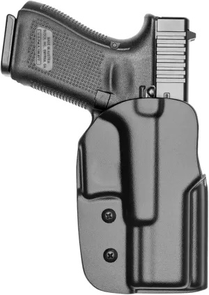Glock 19 OWB Holster - USA Made - Fits Glock 19 19X 44 45 (Gen 3, 4, 5) 23, 32 (Gen 3, 4), Shadow Systems MR920 - Classic OWB Holster by Blade-Tech Holsters, Outside Waistband Open Carry (Right Hand)