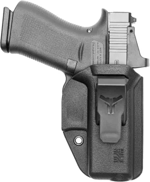 Glock 43 / 43X / 43X MOS IWB Holster - USA Made - Fits Glock 43, 43X, 43X MOS, Shadow Systems CR920 - Inside Waistband Concealed Carry (Right Hand) - Klipt IWB Holster by Blade-Tech Holsters