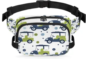 Golf Fanny Packs Belt Bag Fashion Crossbody Bag Bum Bag Waist Bag with Adjustable Strap for Outdoors Workout Casual Traveling Running Hiking Cycling