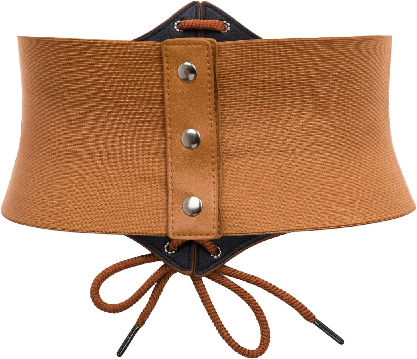 GRACE KARIN Lace-up Cinch Belt Tied Corset Elastic Waist Belt