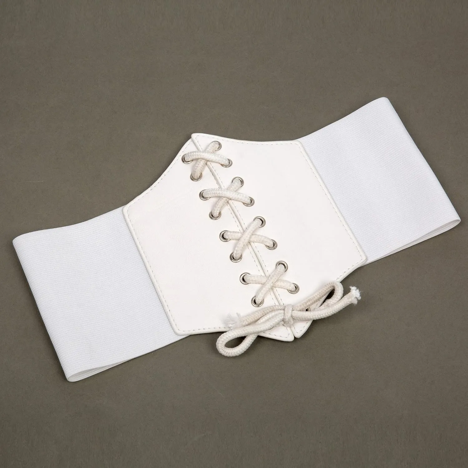 GRACE KARIN Lace-up Cinch Belt Tied Corset Elastic Waist Belt