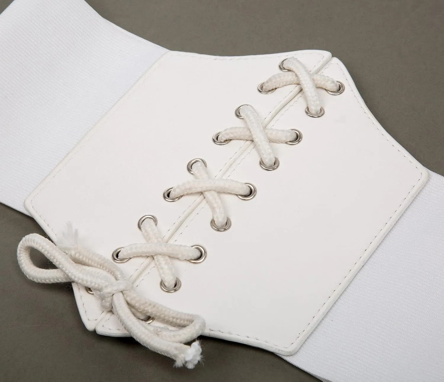 GRACE KARIN Lace-up Cinch Belt Tied Corset Elastic Waist Belt