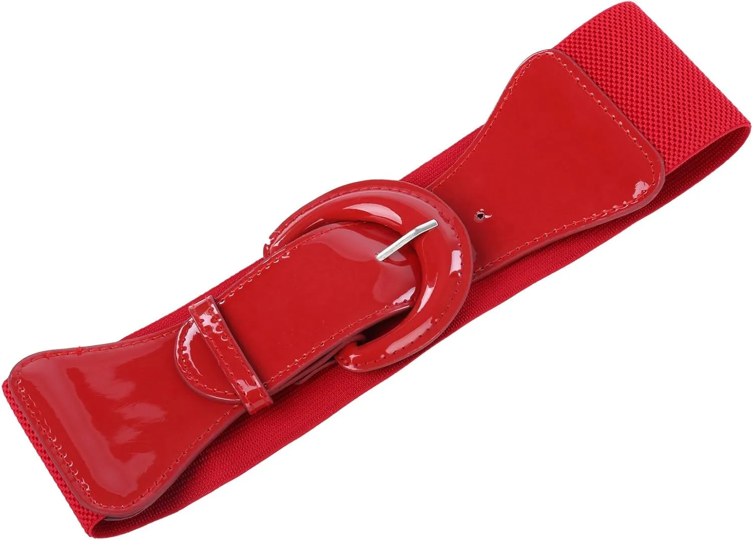 GRACE KARIN Women's Wide Stretchy Cinch Belt 3 Inch Vintage Chunky Buckle Belts S-XXXXL