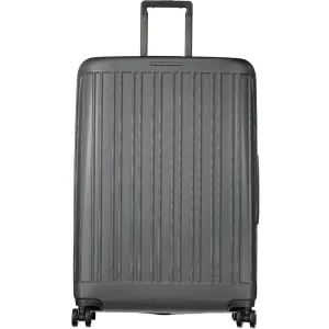 Gray Polycarbonate Men Luggage