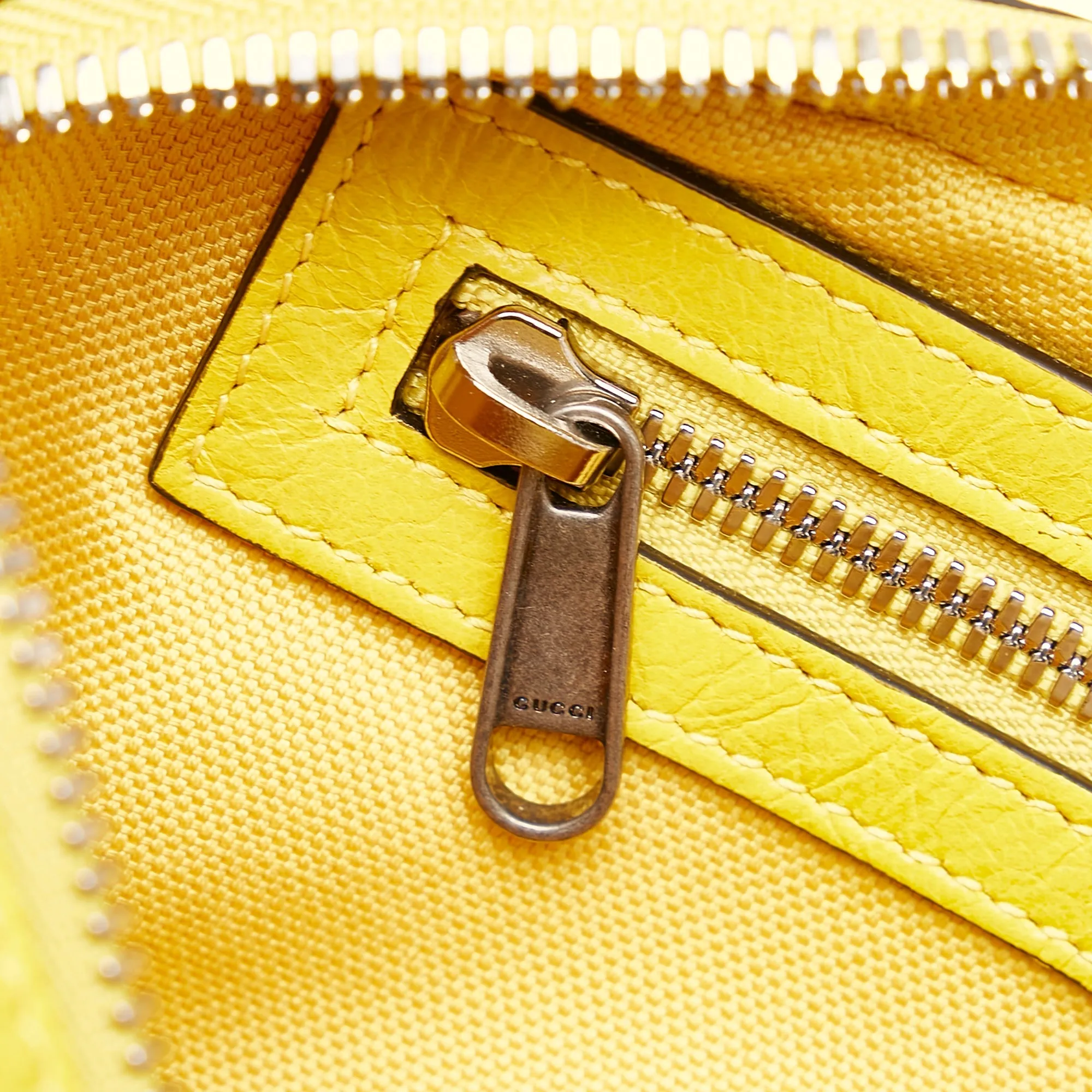 Gucci Interlocking G Morpheus Belt Bag Yellow
