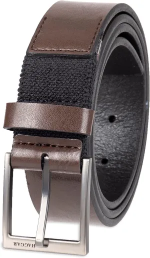 Haggar Men's Essential Belt-Dress and Casual