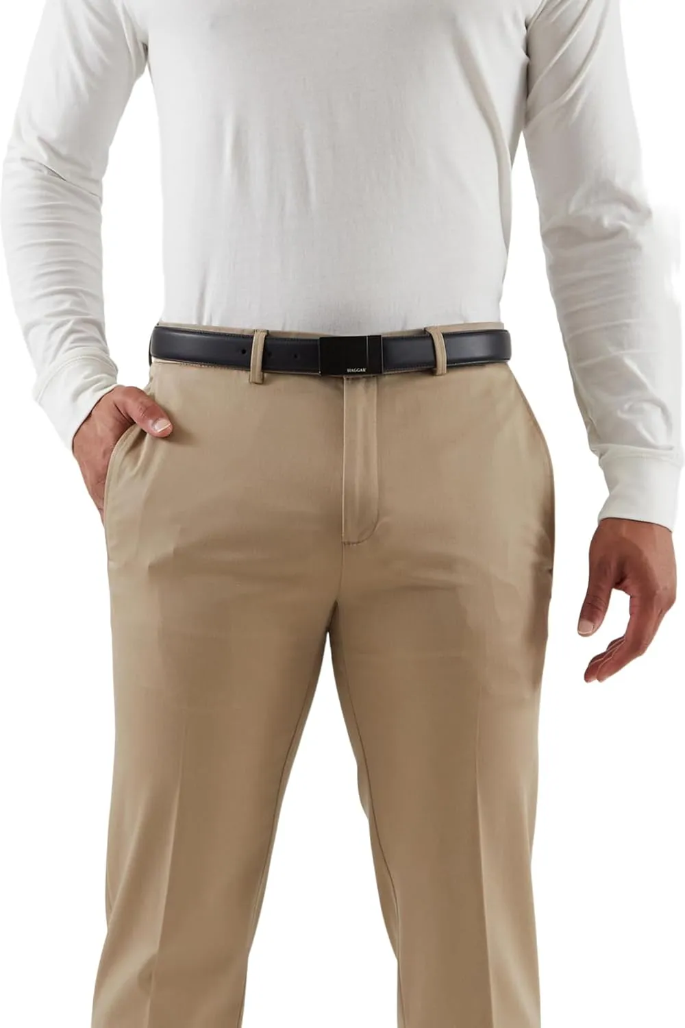 Haggar Men's Reversible Belt
