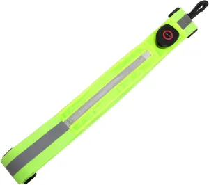 HANABASS Reflective Leg Band for Running Safety Running Belt Night Visibility Elastic Fitness Strap for Cycling
