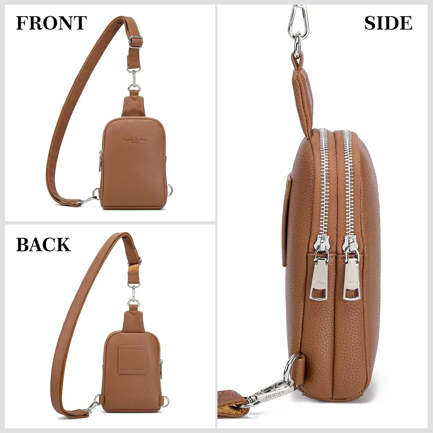 Haytijoe Small Crossbody Sling Bag for Women Travel Purses Anti Theft Cross Body Bag for Woman Fanny Packs