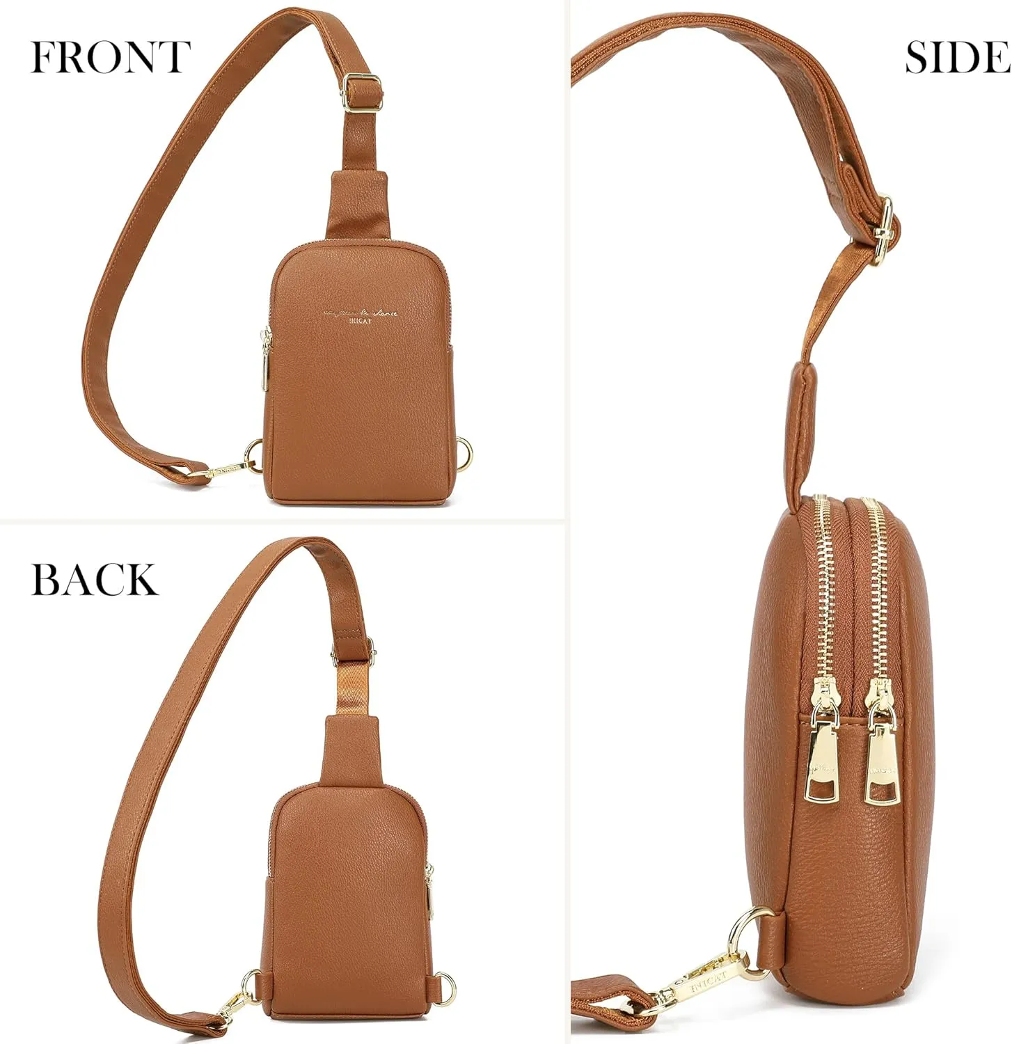 Haytijoe Small Crossbody Sling Bag for Women Travel Purses Anti Theft Cross Body Bag for Woman Fanny Packs