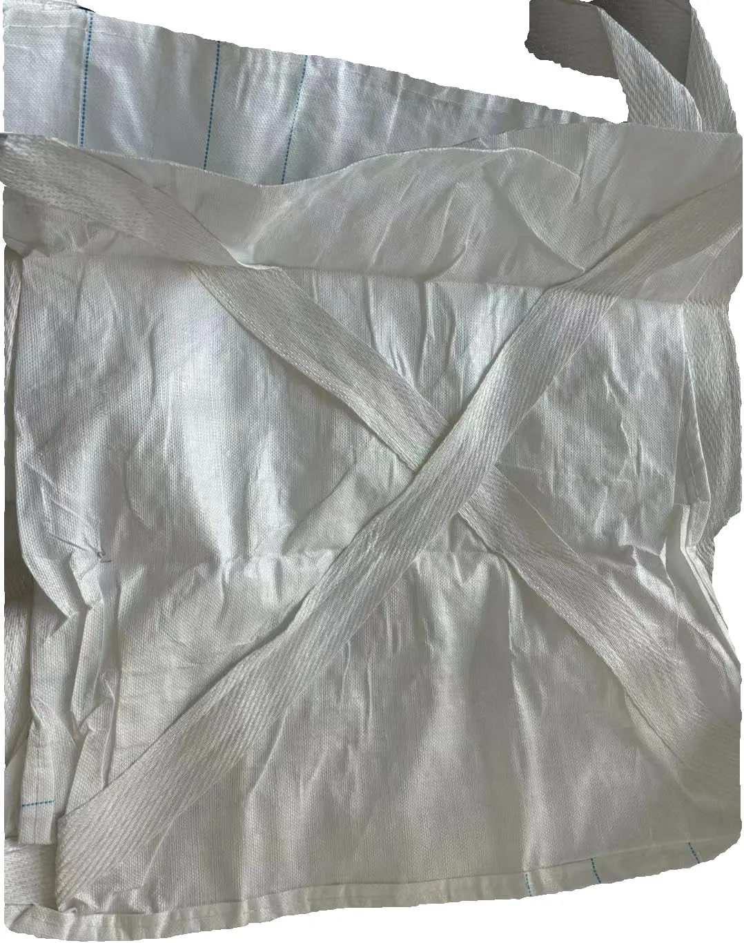 Heavy-duty Ton Bag, Flat Bottom with Open Top, 2-ton Capacity Bulk Bag, 39"L x 39"W x 47"H, 4400 lbs SWL, Perfect to Transport Grain, Sand and Other Construction | Forklift Using (1)
