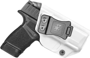 Hellcat Holster IWB Kydex Holster Custom Fit: Springfield Armory Hellcat Pistol – Inside Waistband Concealed Carry – Adjustable Cant & 'Posi-Click' Retention – No Wear/Jitter - US Made by Amberide