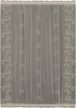 Heritage Lace Sheer Divine 14x72 Runner, Flax