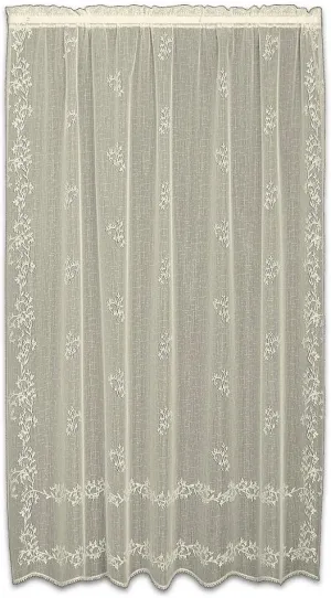 Heritage Lace Sheer Divine 60-inch by 96-inch Panel, Ecru