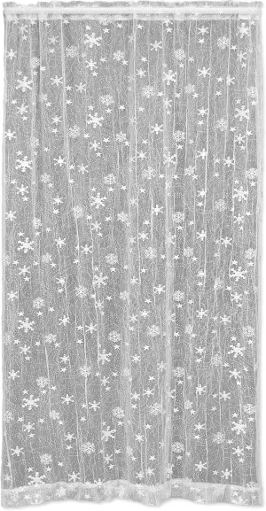 Heritage Lace Wind Chill Panel, 45 by 84-Inch, White
