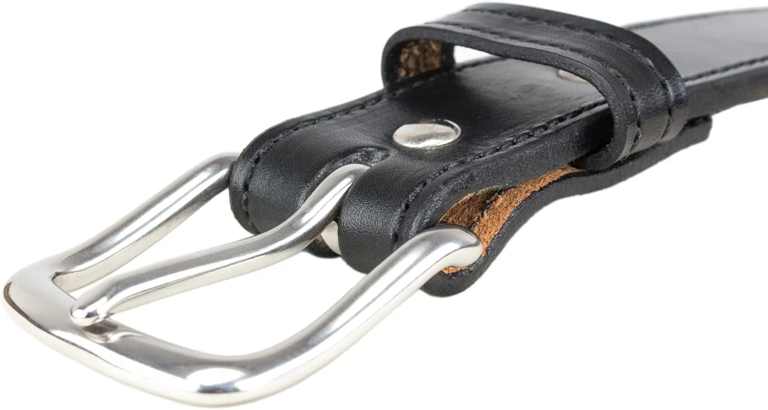 Hidden Money Pocket Travel Leather Belt